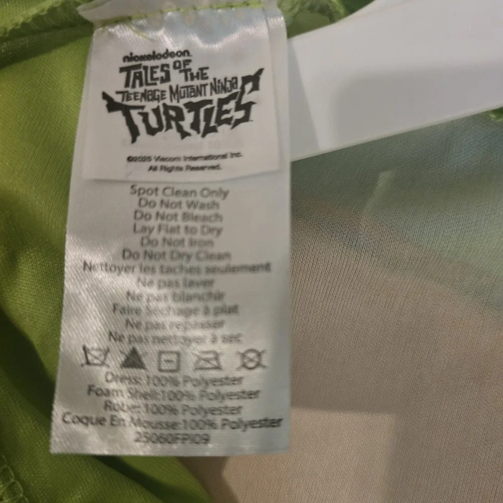 Girls Teenage Mutant Ninja Turtles Costume Tutu Child Size Large 10-12‎
